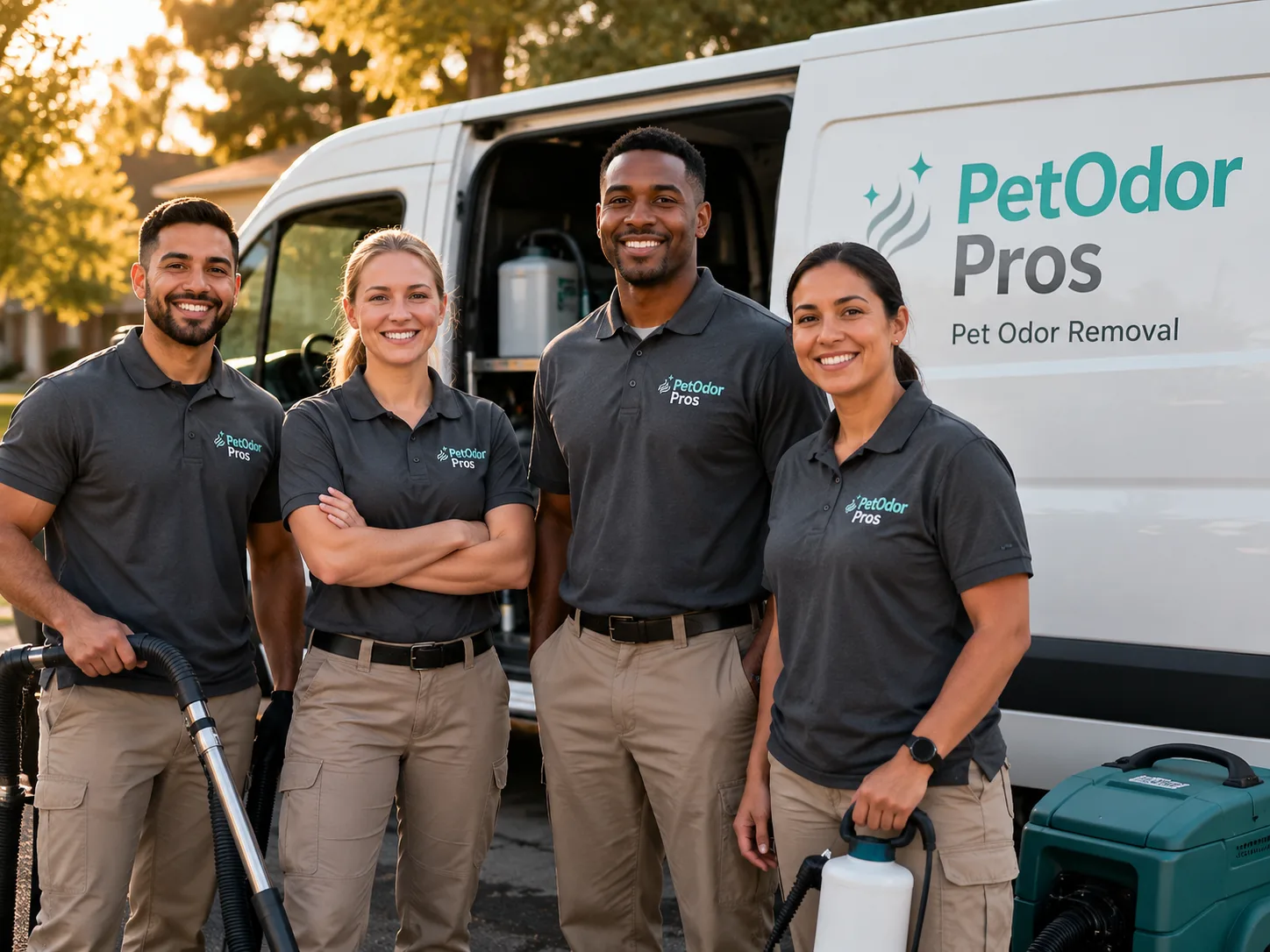 Pet Odor Removal team serving California, PA